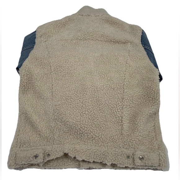 Levi's mens Hybrid Relaxed Cozy Trucker size Small (read description) - Picture 10 of 10